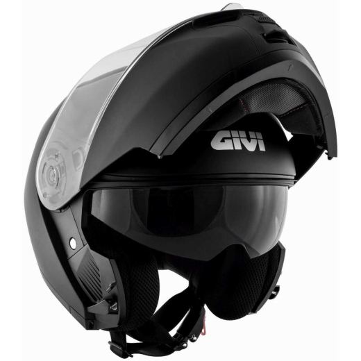 Casco Moto Modulare P/J Givi X.20S Mono Nero Opaco - foto 2