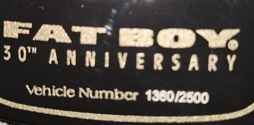 Harley-Davidson Fat Boy 30th Anniversary n.1360 di 2500 - foto 5